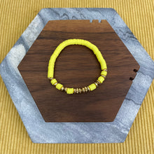 Load image into Gallery viewer, Bracelet - Clay &amp; Gold Bead
