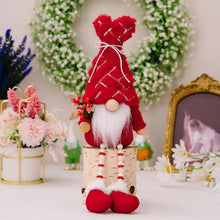 Load image into Gallery viewer, Gnome - Valentine #11 - Red &amp; Pink Long Legs - PREORDER
