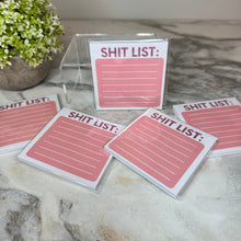 Load image into Gallery viewer, The Sticky Note Collection - Adult, Shit List
