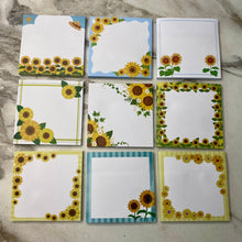 Load image into Gallery viewer, Note Pad - Sunflower
