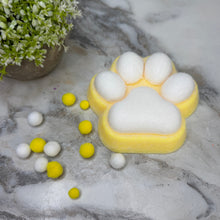 Load image into Gallery viewer, Squishy Toy - Giant Paw Taba - Yellow White
