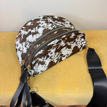 Load image into Gallery viewer, The Roni Nylon Crossbody - Brown Cow
