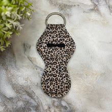 Load image into Gallery viewer, Lip Balm Chapstick Holder - #33 - Small Leopard Print
