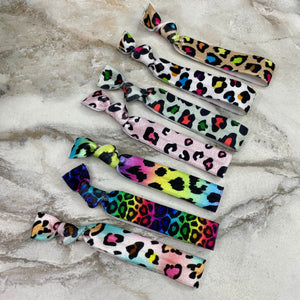 Hair Ties - Animal Print Mix