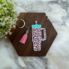 Load image into Gallery viewer, Keychain - Tumbler - Pink Animal
