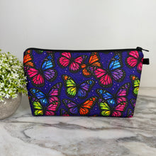 Load image into Gallery viewer, Pouch - Butterfly Purple Rainbow
