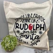 Load image into Gallery viewer, Tote Bag - Christmas - Love Like Jesus
