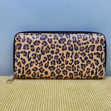 Load image into Gallery viewer, Wallet - Faux Leather - Gold Animal Print
