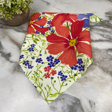 Load image into Gallery viewer, Dog Bandana - Floral - #39
