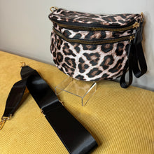 Load image into Gallery viewer, The Roni Nylon Crossbody - Larger Animal Print
