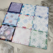 Load image into Gallery viewer, The Sticky Note Collection - Christmas Snowflake Set 9 Pack
