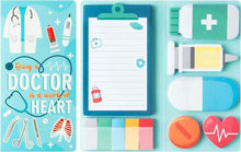 Load image into Gallery viewer, Sticky Note Booklet Set - Doctor
