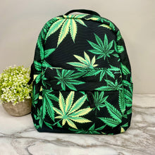 Load image into Gallery viewer, Mini Backpack - Marijuana Weed
