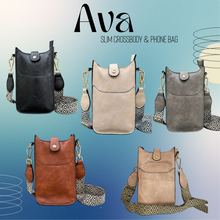 Load image into Gallery viewer, Ava - Slim Crossbody &amp; Phone Bag
