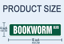Load image into Gallery viewer, Bookworm Boulevard Wall Art
