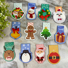 Load image into Gallery viewer, Bookmark - Christmas Holiday Magnetic Mix
