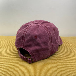 Hat - Paw Print - Dog Mom Burgundy