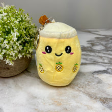 Load image into Gallery viewer, Keychain Toy - Plush Bubble Tea Boba
