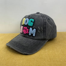 Load image into Gallery viewer, Hat - Dog Mom - Dark Charcoal/Black
