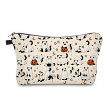 Load image into Gallery viewer, Pouch - Halloween Fall - Cat Ghosts
