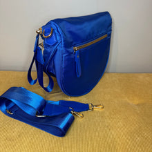 Load image into Gallery viewer, The Roni Nylon Crossbody - Solid Bright Blue
