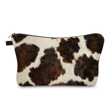 Load image into Gallery viewer, Pouch - Brown Realistic Cow
