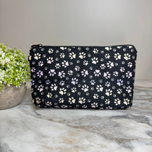 Load image into Gallery viewer, Pouch - Paw Dog Cat Pink Purple Ombre
