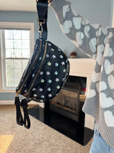 Load image into Gallery viewer, The Roni Nylon Crossbody - Paw Print Pastel
