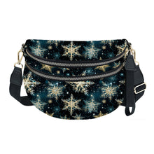 Load image into Gallery viewer, The Roni Nylon Crossbody - Christmas - Snowflake
