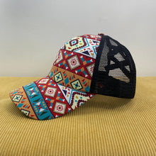 Load image into Gallery viewer, Hat - Ponytail - Aztec #1
