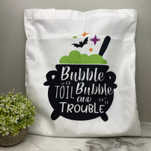 Load image into Gallery viewer, Tote Bag - Halloween - Bubble Bubble
