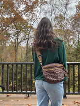 Load image into Gallery viewer, The Roni Nylon Crossbody - Animal Print Chocolate

