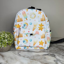 Load image into Gallery viewer, Mini Backpack - Sand Castle
