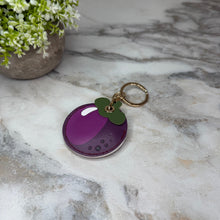 Load image into Gallery viewer, Keychain - Faux Leather Fruit
