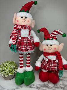 Telescopic Standing Christmas Decor - Elf