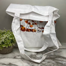 Load image into Gallery viewer, Tote Bag - Halloween - Cow Ghost
