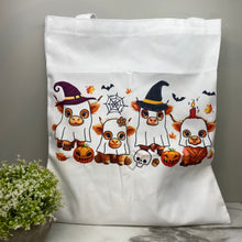 Load image into Gallery viewer, Tote Bag - Halloween - Cow Ghost
