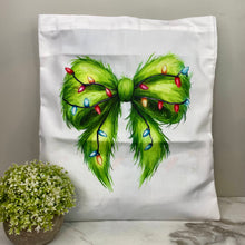 Load image into Gallery viewer, Tote Bag - Christmas - #31 - Green Bow
