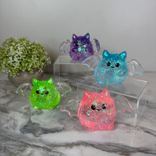 Load image into Gallery viewer, Squishy Toy - Halloween Glitter Bat - PREORDER
