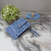Load image into Gallery viewer, Bracelet Keychain &amp; Card Holder Wallet - Animal Print
