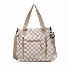 Load image into Gallery viewer, Caitlin Handbag - Corduroy Checker - PREORDER
