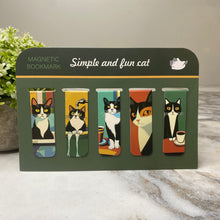 Load image into Gallery viewer, Bookmark - Magnetic, Simple Cat
