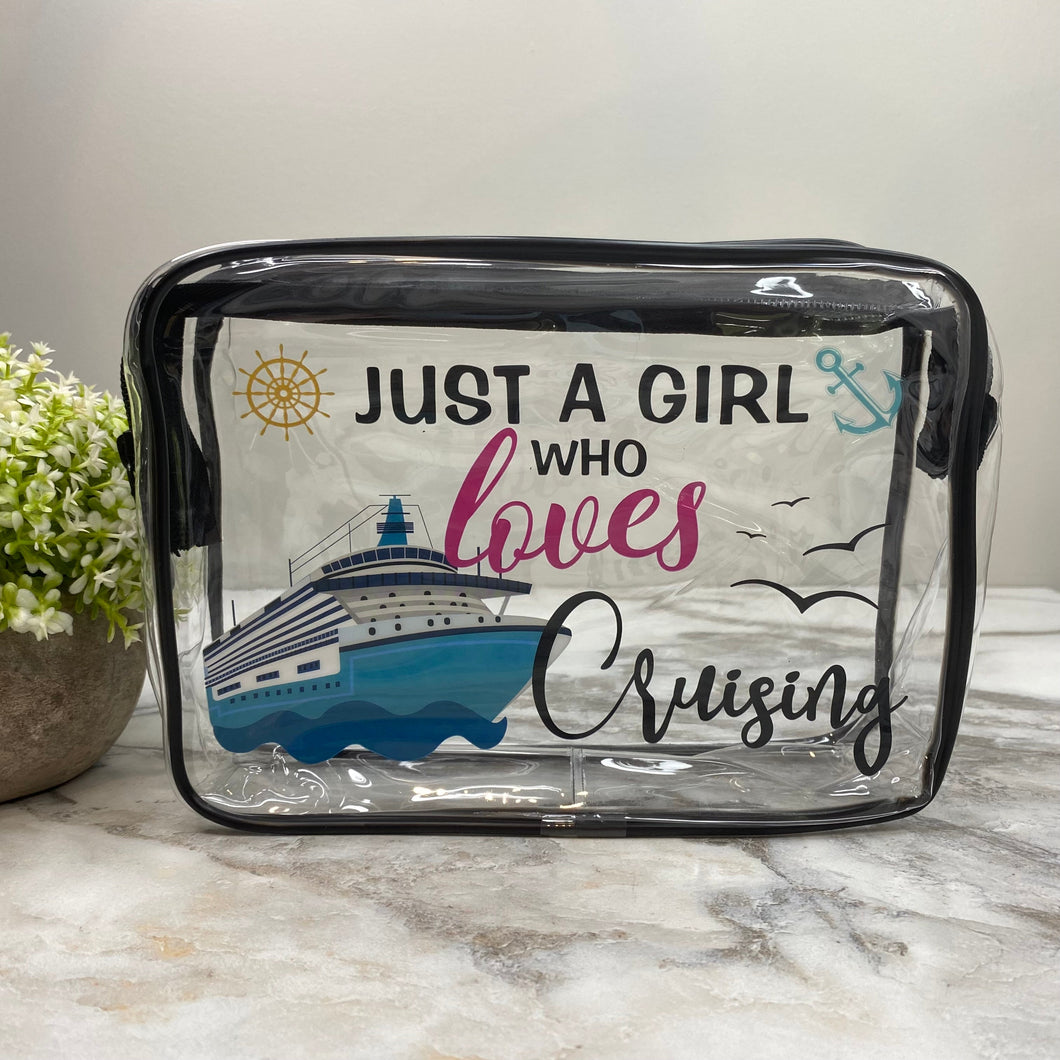 Clear Pouch - Cruise - Just A Girl