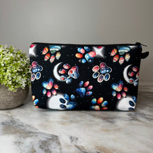 Load image into Gallery viewer, Pouch - Dog Paw Galaxy Moon
