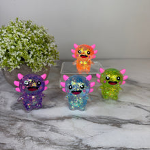 Load image into Gallery viewer, Squishy Toy - Baby Axolotl Glitter
