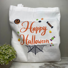 Load image into Gallery viewer, Tote Bag - Halloween - Happy Halloween
