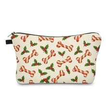 Load image into Gallery viewer, Pouch - Christmas Holiday - Dog Candy Cane Bone

