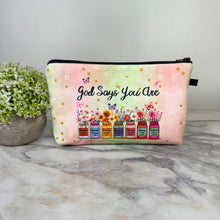 Load image into Gallery viewer, Pouch - Religious, God Says You Are
