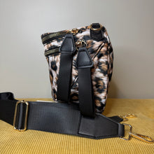 Load image into Gallery viewer, The Roni Nylon Crossbody - Realistic Animal Print
