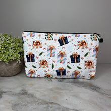 Load image into Gallery viewer, Pouch - Christmas - Gifts Blue
